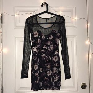 ❤️3 for$12❤️ H&M DRESS FLORAL MESH